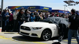 MUSTANG 2014 50th MUSTANG birthday celebration CHARLOTTE speedway