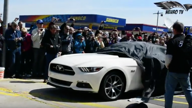 MUSTANG 2014 50th MUSTANG birthday celebration CHARLOTTE speedway